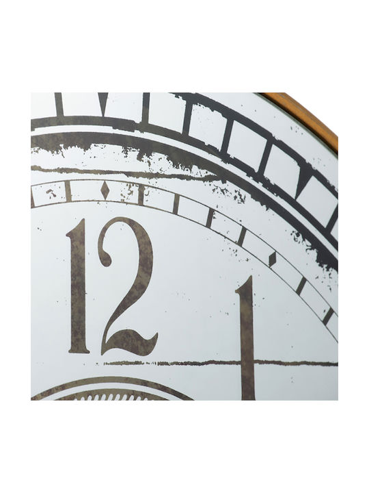 Artekko Antique Wall Clock Metallic Bronze Ø81.79cm