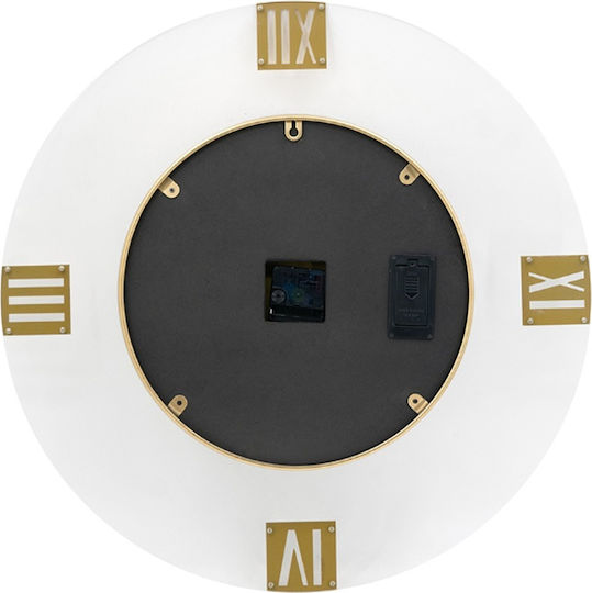 Artekko Wall Clock Metallic Gold Ø60cm
