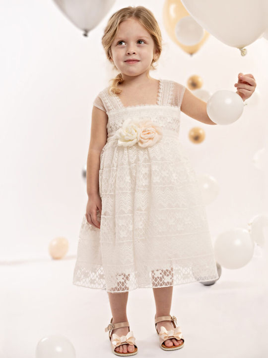 Baby Bloom White Baptism Dress made of Lace
