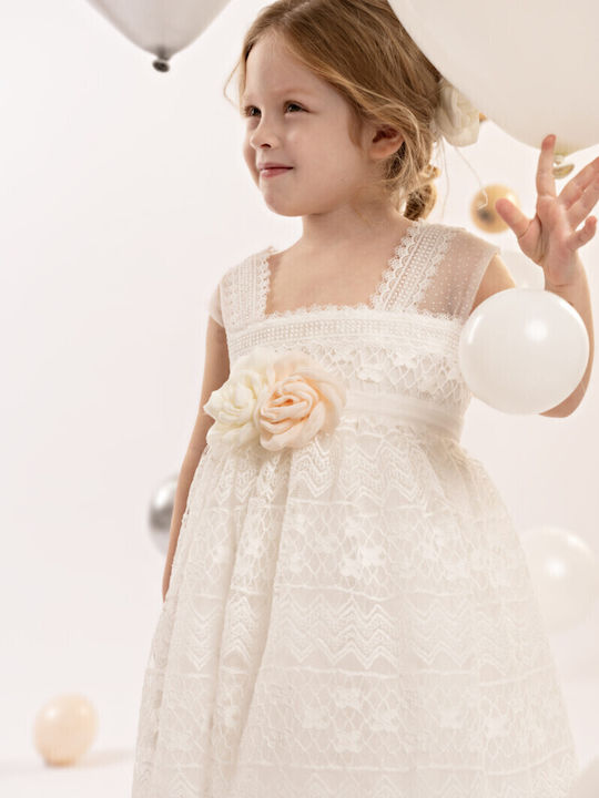Baby Bloom White Baptism Dress made of Lace
