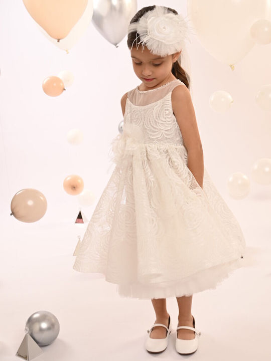 Baby Bloom White Baptism Dress made of Lace
