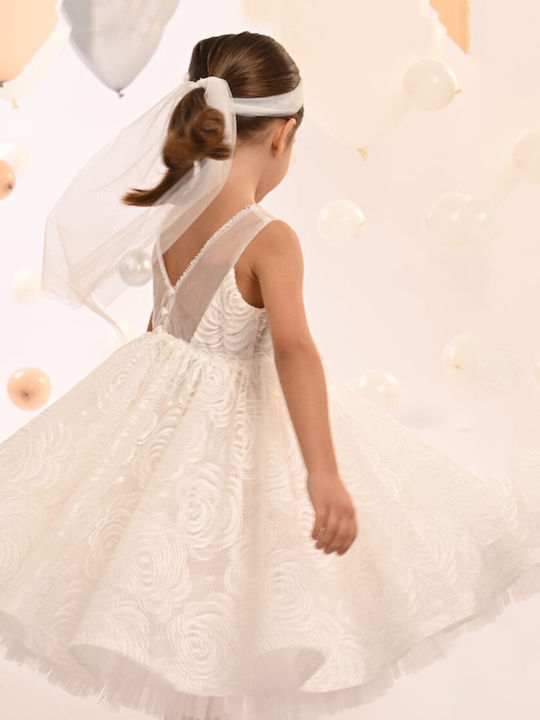 Baby Bloom White Baptism Dress made of Lace