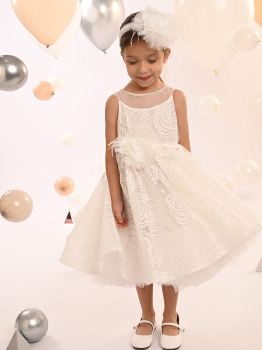 Baby Bloom White Baptism Dress made of Lace