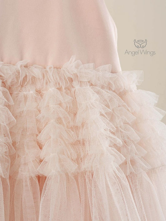 Angel Wings Φόρεμα Βάπτισης