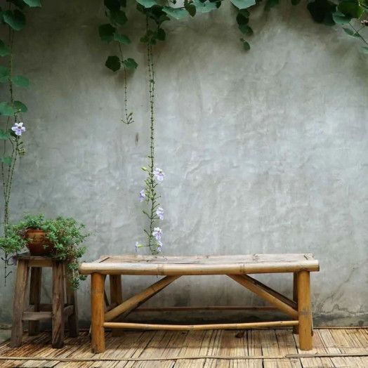 Showood Bamboo für Gartenzaun aus Bambus 4x4x300cm 1Stück