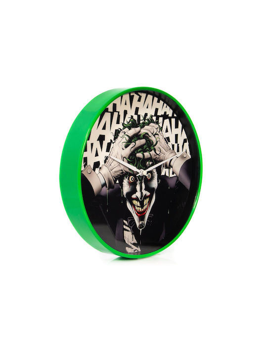 Pyramid International Joker Ceas de Perete Plastic Multicolor Ø25cm