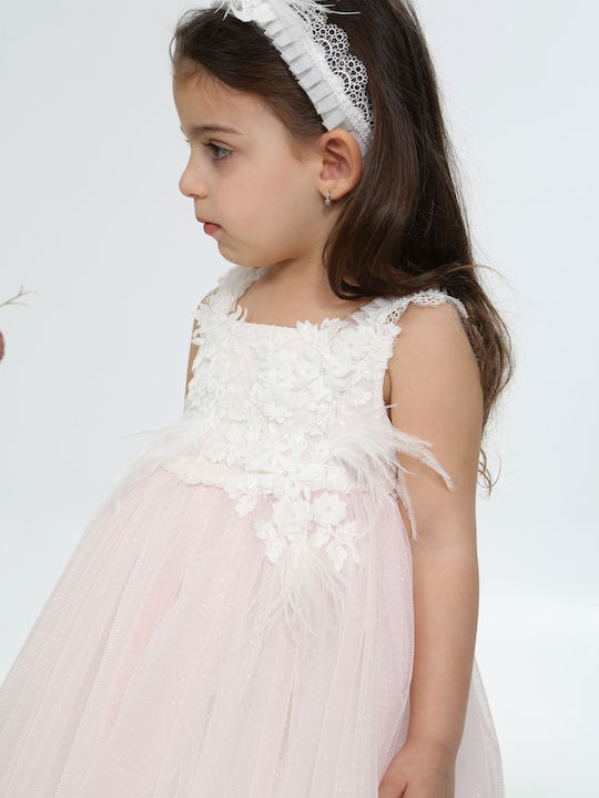 Mi Chiamo Pink Baptism Dress