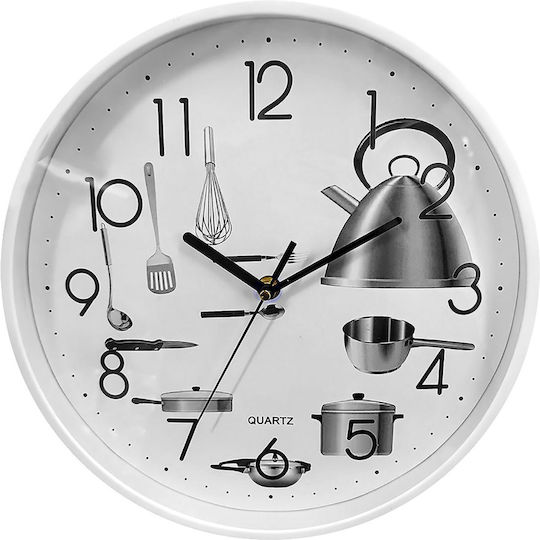 HOMie Wanduhr Mehrfarbig Ø29cm Verschiedene Farben)