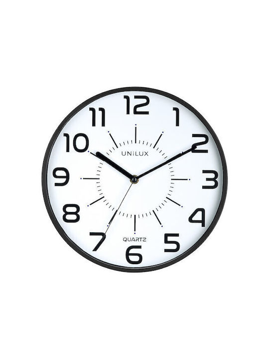 Unilux Wanduhr Metallisch Gray Ø30cm
