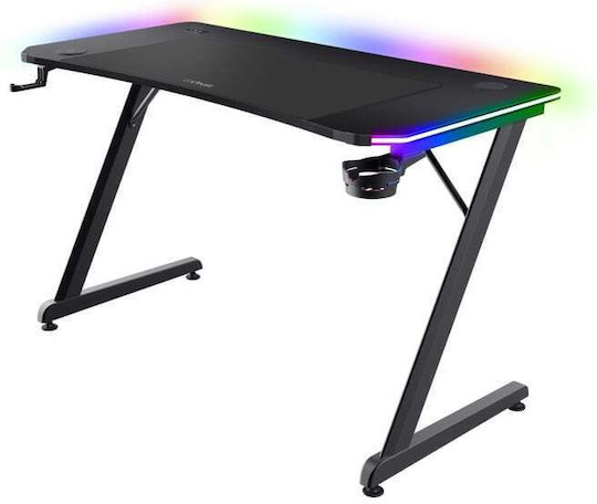Γραφείο Gaming GXT 710 Luminus Pro με LED 120x60εκ. Rgb