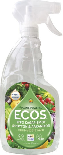 Ecos Cleaning Spray General Use για Φρούτα & Λαχανικά Φρούτα & Λαχανικά Αντλία 650ml