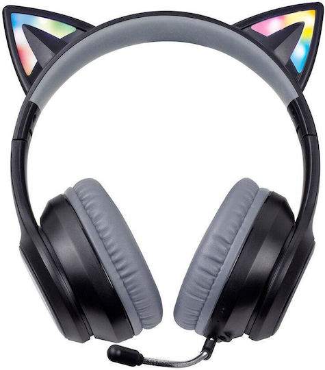 FoxXray FoxXray HAB-10 DazzleCat Ασύρματο Over Ear Gaming Headset με σύνδεση 3.5mm / Bluetooth