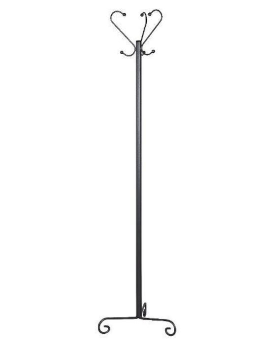 KS Kouppas Metallic Coat Rack Yellow 30x30x175cm