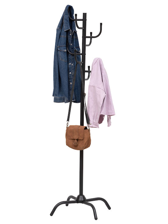 5Five Coat Tree Καλόγερος Μεταλλικός Ασημί 53x47x171cm
