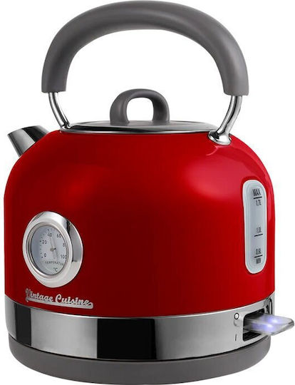 Vintage Cuisine Retro Red Kettle