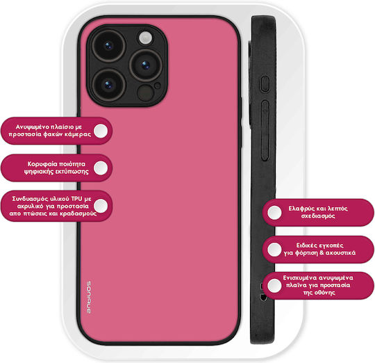 Sonique Colorbloc Series Case for Motorola Moto G54 5G Moto G54 5G Power Pink