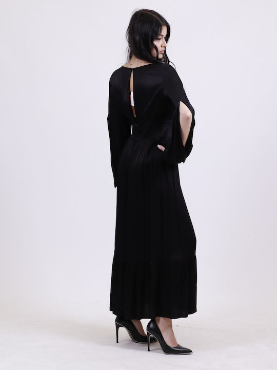 Maxi Dress for Wedding - Christening Black