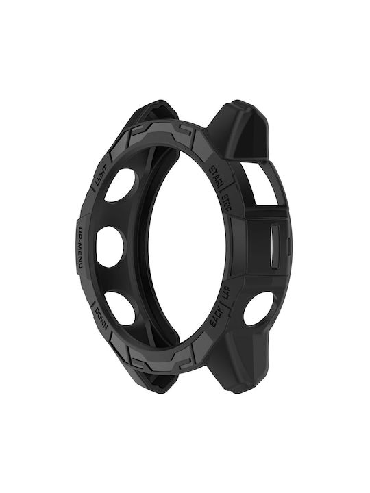Silicone Case in Black color for Garmin Fenix 7