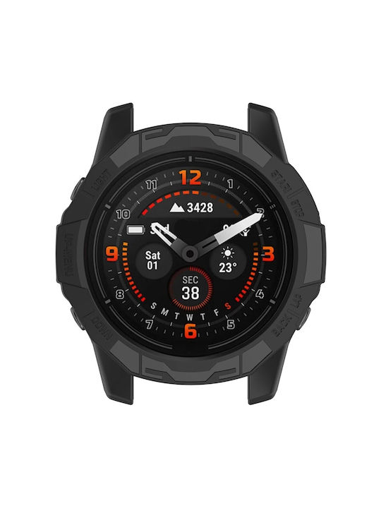 Silicone Case in Black color for Garmin Fenix 7