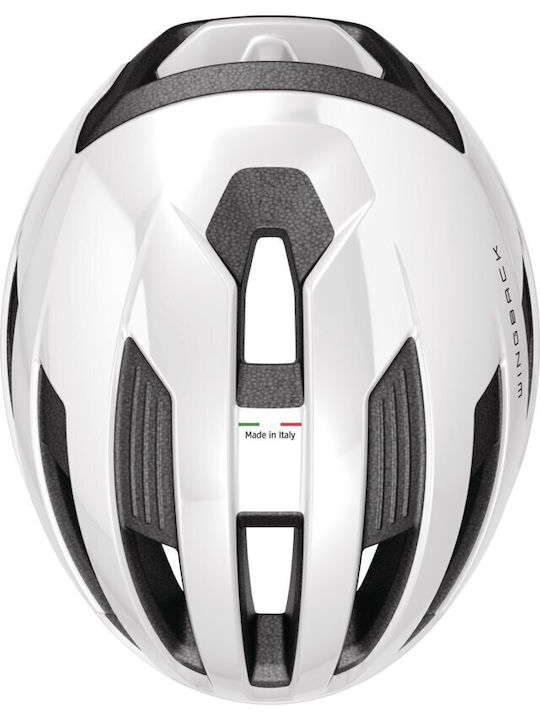 Casca de bicicletă Abus Wingback Shiny White mărimea L