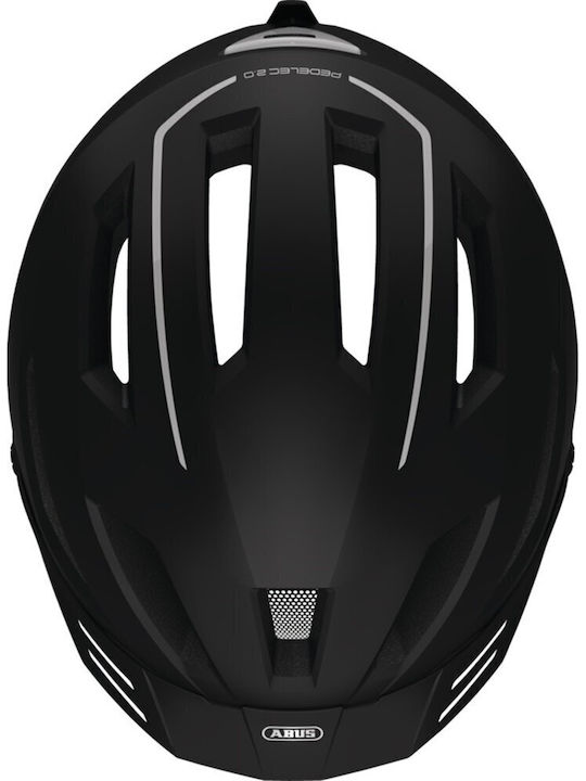 Abus Pedelec 2.0 Velvet Black Bicycle Helmet Urban Size L