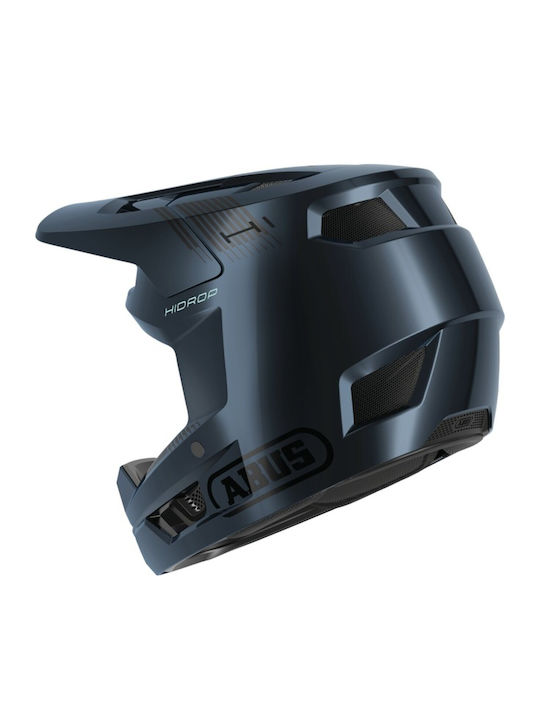 Abus Hidrop Midnight Black-blue Mtb Bicycle Helmet Size Xl