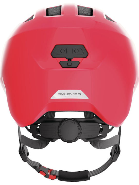 Abus Smiley 3.0 Kids' Helmet for City Bike Red