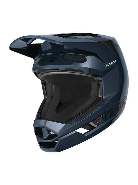 Abus Hidrop Midnight Black-blue Mtb Bicycle Helmet Size Xl