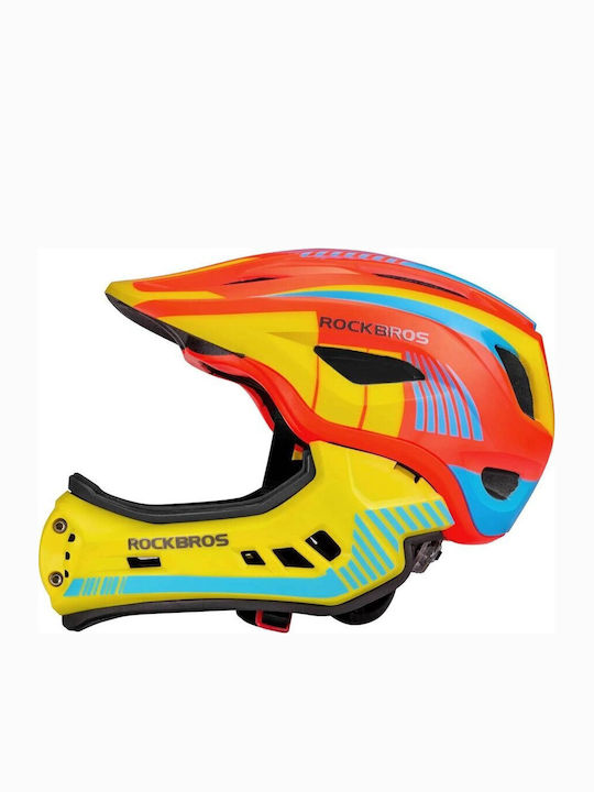 Rockbros Kids' City Bike Helmet Yellow