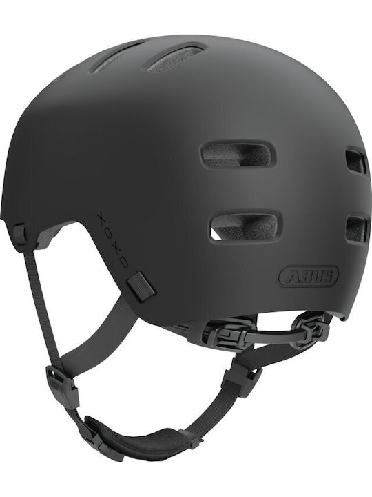 Abus Xoxo Samt Schwarz Urban Fahrradhelm Größe L