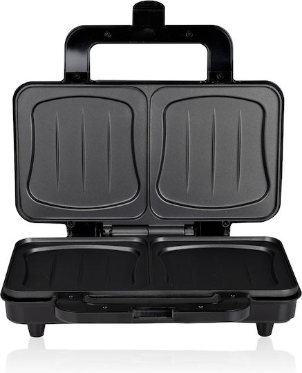 Alpina Appliances Τοστιέρα για 2 Τοστ 900W Μαύρη