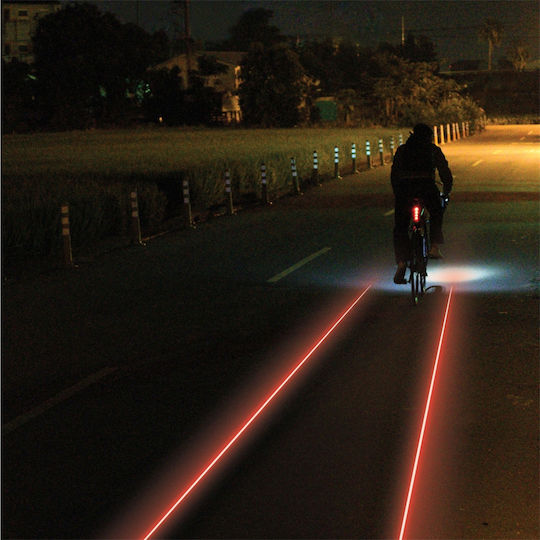 Lezyne 1-LED-23R-V104 Επαναφορτιζόμενο Οπίσθιο Φως Ποδηλάτου