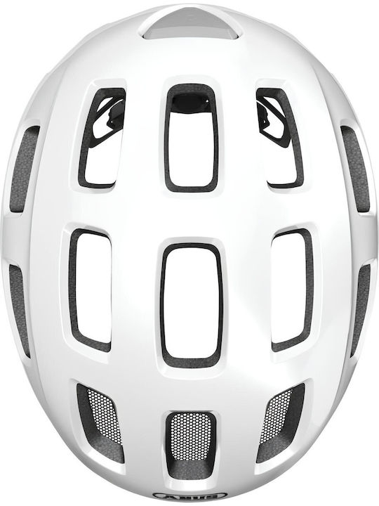 Abus Youn-i 2.0 White Bicycle Helmet Kids Size S
