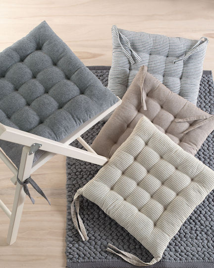 Rythmos Gartenstuhlkissen Typ Beige 40x40cm
