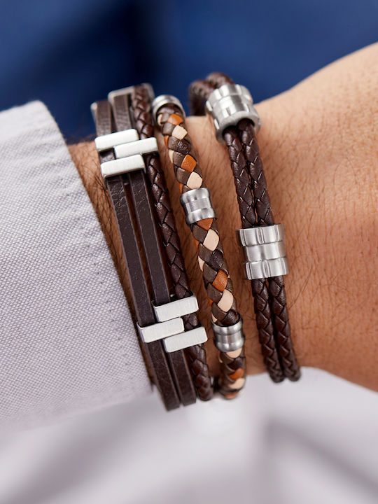 Marea Herren Leder Armband