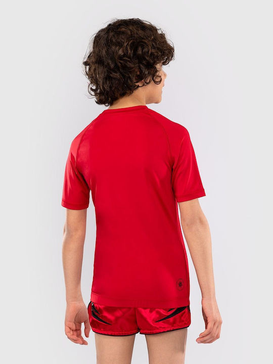 Venum Παιδικό Μαγιό Μπλούζα Cherry Red