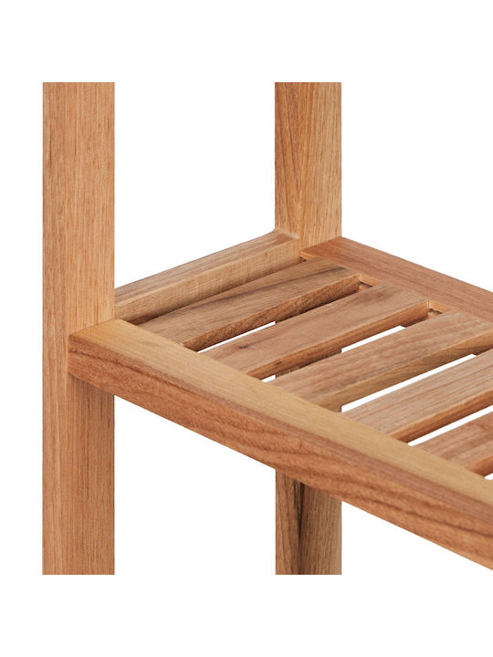 Relaxdays Rafturi de baie Raft Baie Lemn 54x60x15cm