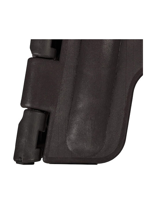 Plastic Outdoor Stool Dark Gray 25x31.5x22cm