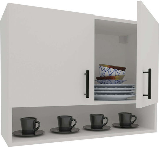 Επιδαπέδιο Ντουλάπι White 80x30x60εκ.
