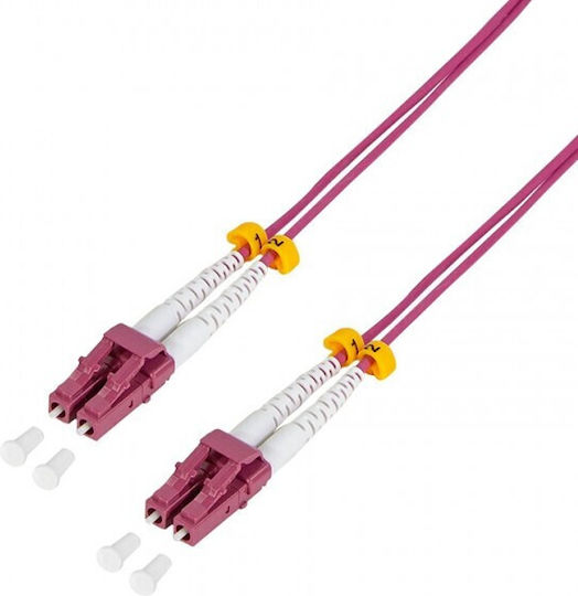 LogiLink Optical Fiber Cable LC-LC 2m Purple