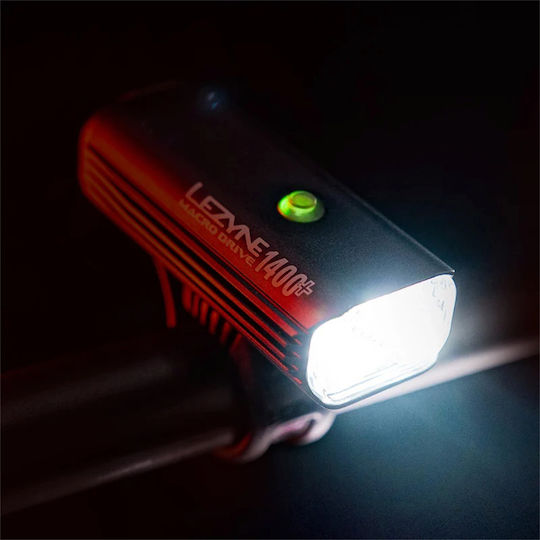 Kit Încărcat cu Lumină Frontală Lezyne Macro Drive 1400+