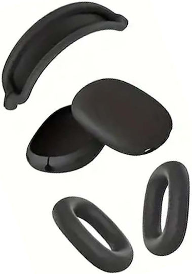 Apex Ads-03 Full Cover Case Apple Airpods Max Black Thin Silicone Perfect Fit Protection Against Wear Ap-ads-03 5793567987