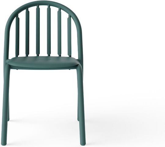 Outdoor Chair Aluminum Dark Sage 2pcs 52x56x80.5cm