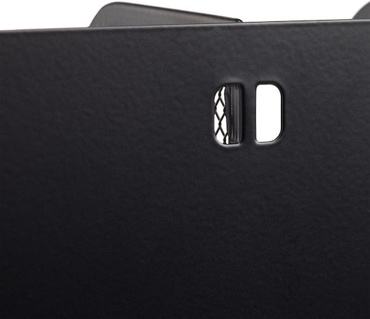 Document Holder 2 Compartments Metal Black 31.5 x 14.3 x 25 cm