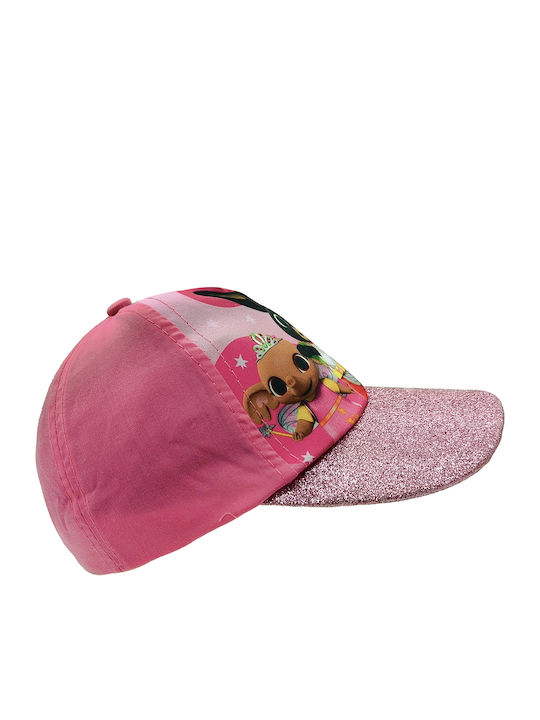 Gift-Me Παιδικό Καπέλο Jockey Ροζ