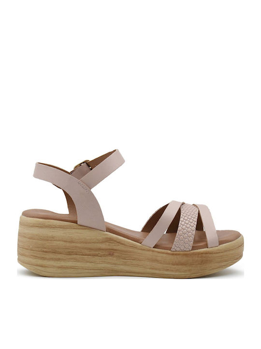Anatomische Damenplattformen Beige