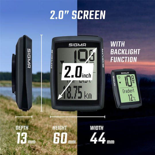 Sigma Bc 14.0 Wl Sts Cad Computer de Bicicletă Wireless