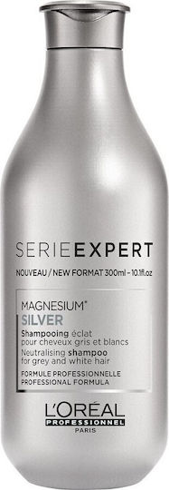 L'Oréal Professionnel Serie Expert Magnesium Silver Σαμπουάν Διατήρησης Χρώματος & Λάμψης για Βαμμένα Μαλλιά 300ml