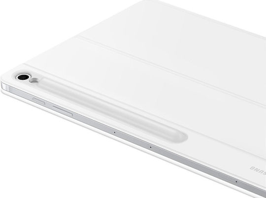 Samsung Flip Cover Dauerhafte mit Tastatur Weiße (Galaxy Tab S10 FE+)