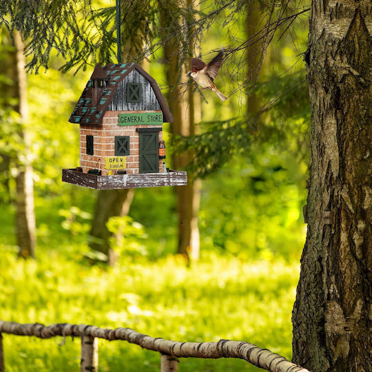Decorative Birdhouse General Store 23 x 18 x 18 Cm
